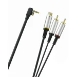 S-Video kabel za PSP 2000 Slim s 24K pozlaćenim priključcima za TV