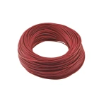 Detalle del cable rojo flexible silicona 14awg resistente a alta temperatura