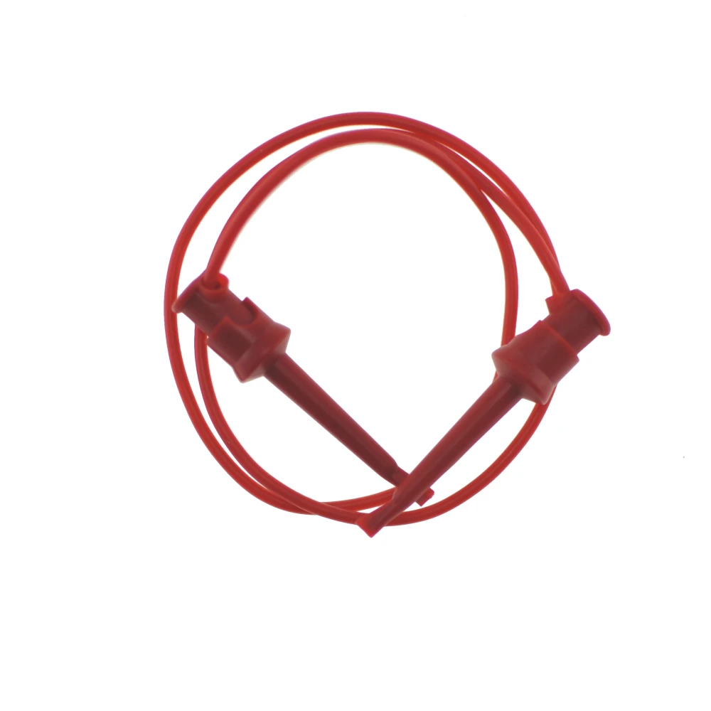 Test clip kabel 50 cm crveni TL2218 - 20 AWG silikon za elektronička mjerenja