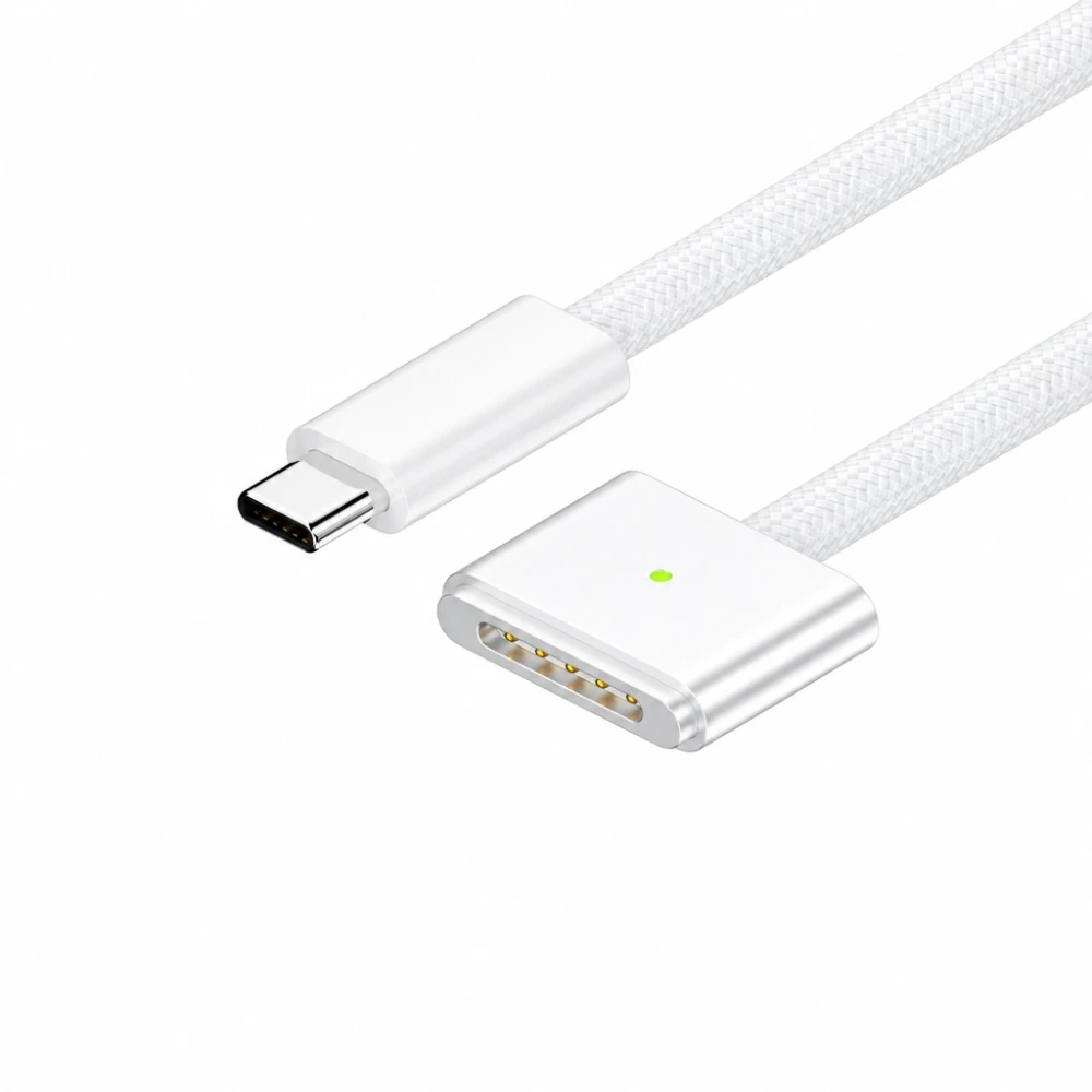 Kabel USB-C na MagSafe 3 140W za MacBook Pro i Air - 2 m pleteni, White