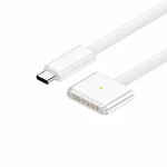 Kabel USB-C na MagSafe 3 140W za MacBook Pro i Air - 2 m pleteni, White
