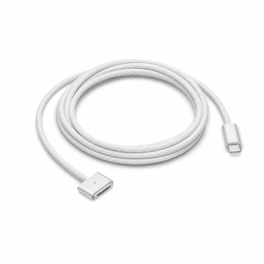 Kabel USB-C na MagSafe 3 140W za MacBook Pro i Air - 2 m pleteni, White
