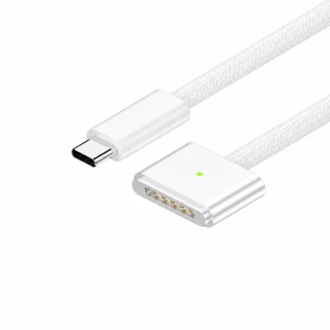 Kabel USB-C na MagSafe 3 140W za MacBook Pro i Air - 2 m pleteni, White
