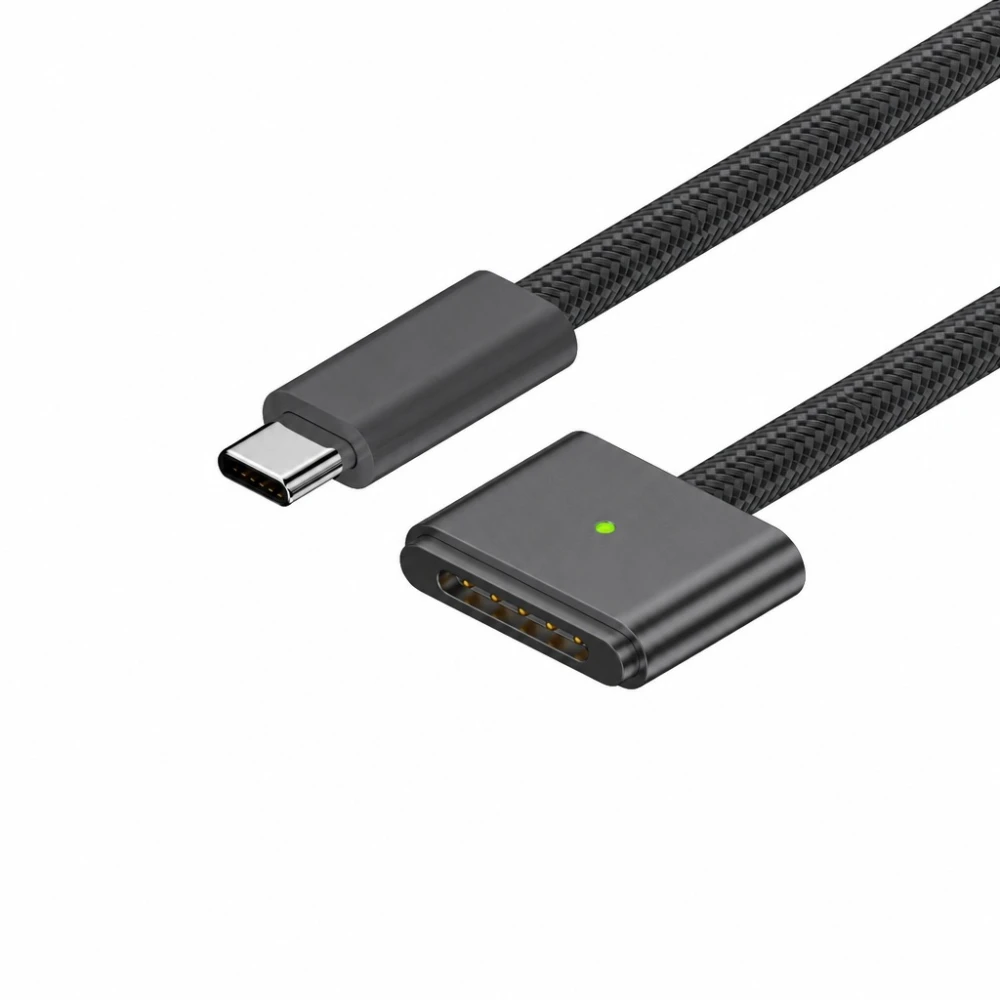 Kabel USB-C na MagSafe 3 140W za MacBook Pro i Air - 2 m pleteni, Space Grey