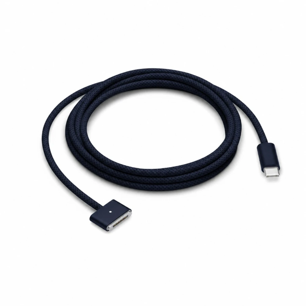 Kabel USB-C na MagSafe 3 140W za MacBook Pro i Air - 2 m pleteni, Midnight