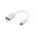 USB OTG kabel Micro USB muški - USB ženski 10 cm za Android