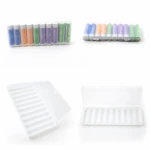 Kutija Držač za Baterije 10× 18650 Prozirna Plastika Veliki Kapacitet