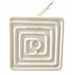 Keramički IR grijač 12x12cm 600w bijeli za lemne stanice Mlink