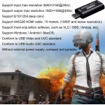 HDMI USB 1080P video capture card za streaming, igre i videokonferencije