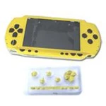 Žuto kompletno PSP kućište s uključenim tipkama za popravak