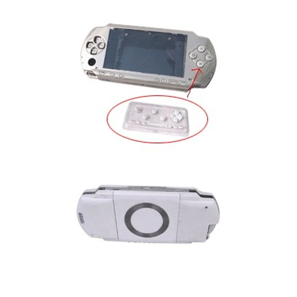 Kompletno kućište PSP bijelo s tipkama za popravak i personalizaciju
