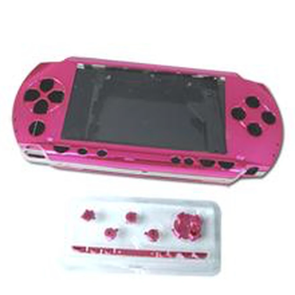 Kompletno kućište PSP ružičasto s tipkama za popravak i personalizaciju