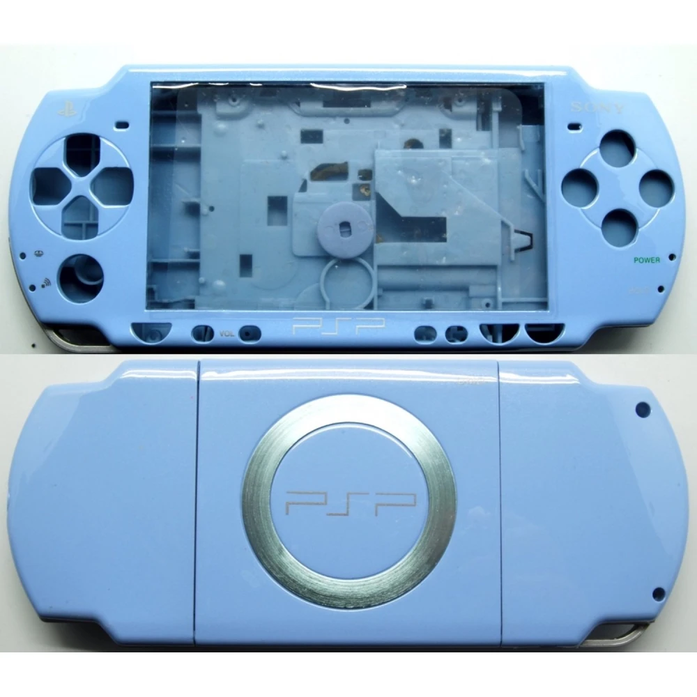 Kompletno kućište PSP2000 svijetloplavo s tipkama za popravak