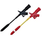 Clips aislados espaciales para testeo de cableado automotriz compatibles con multímetros