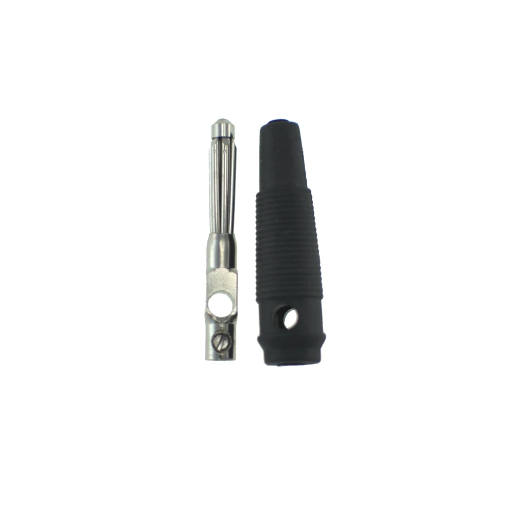 Crni banana konektor 4mm BP4526 za mjerne kabele