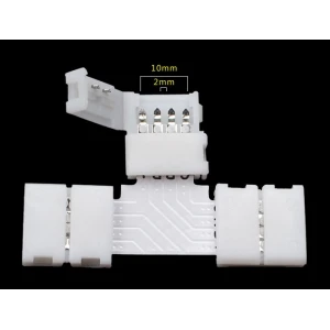 LED T-spojnik 4 pina 10mm 5050 RGB za LED trake YourLed