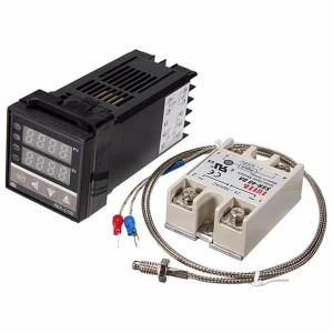 Digitalni regulator temperature Rex C100 sa SSR 40A i K sondom termopara 0-400º