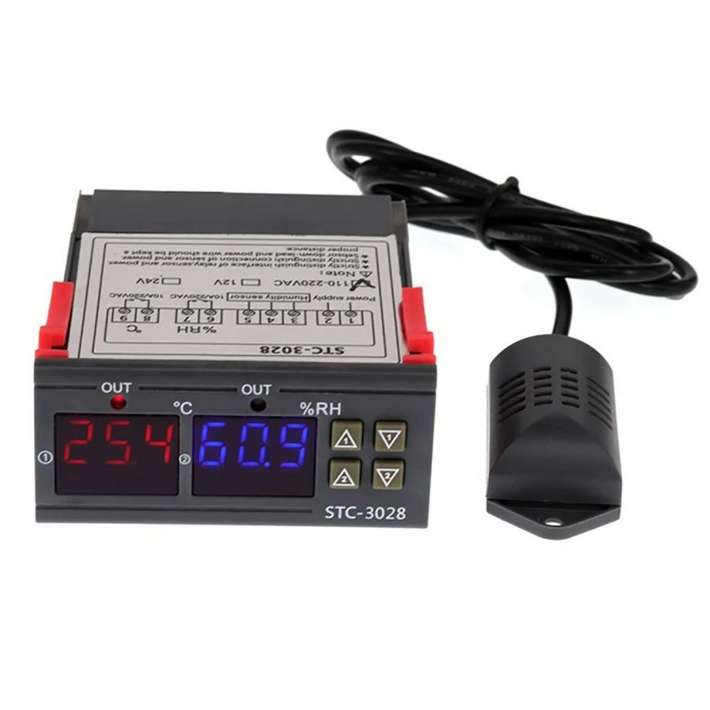 Digitalni regulator temperature i vlage STC-3028 220V
