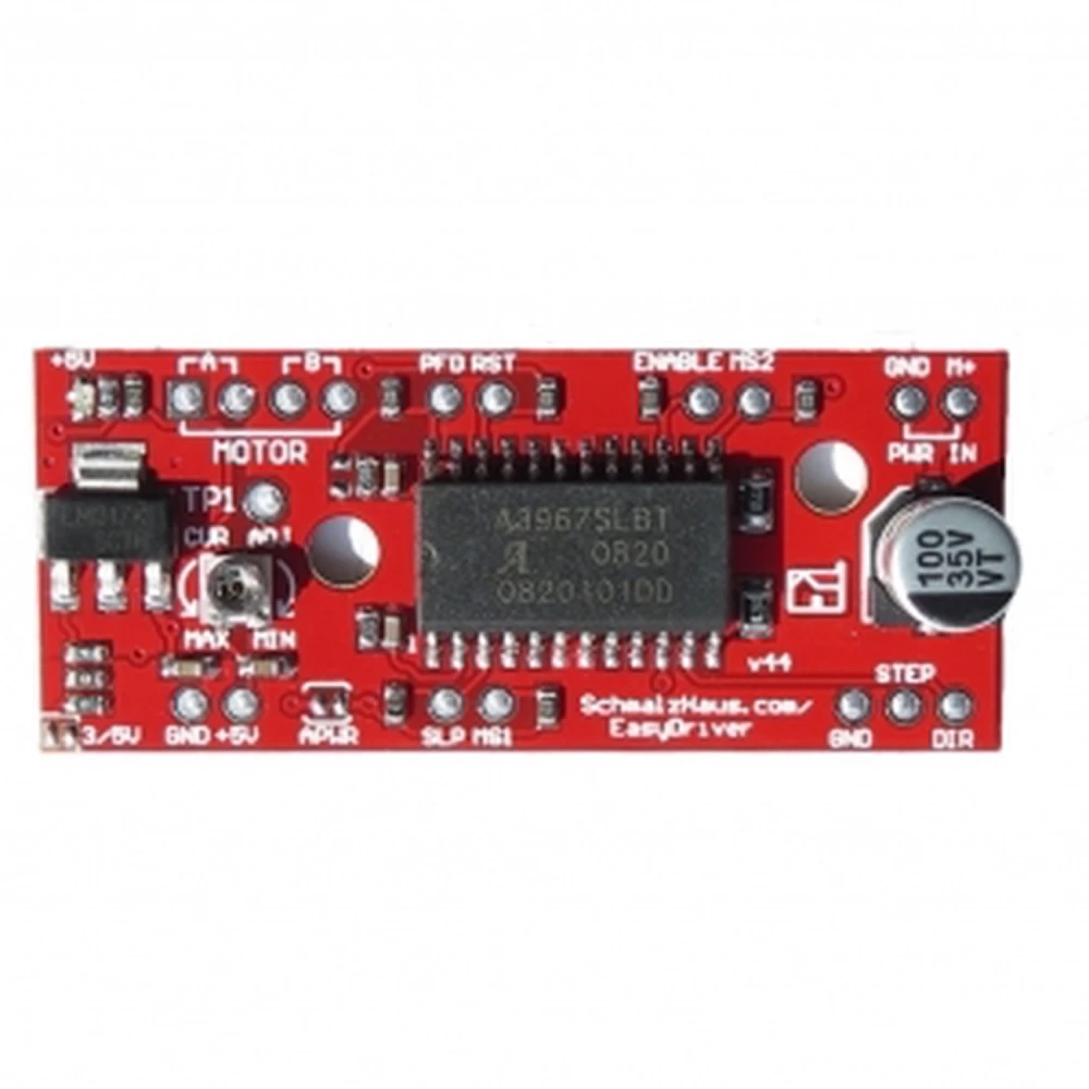 Easydriver V4.4 A3967 upravljač za koračne motore kompatibilan s Arduino