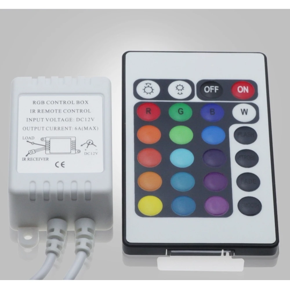 RGB LED kontroler trake s IR daljinskim 24 tipke YourLed