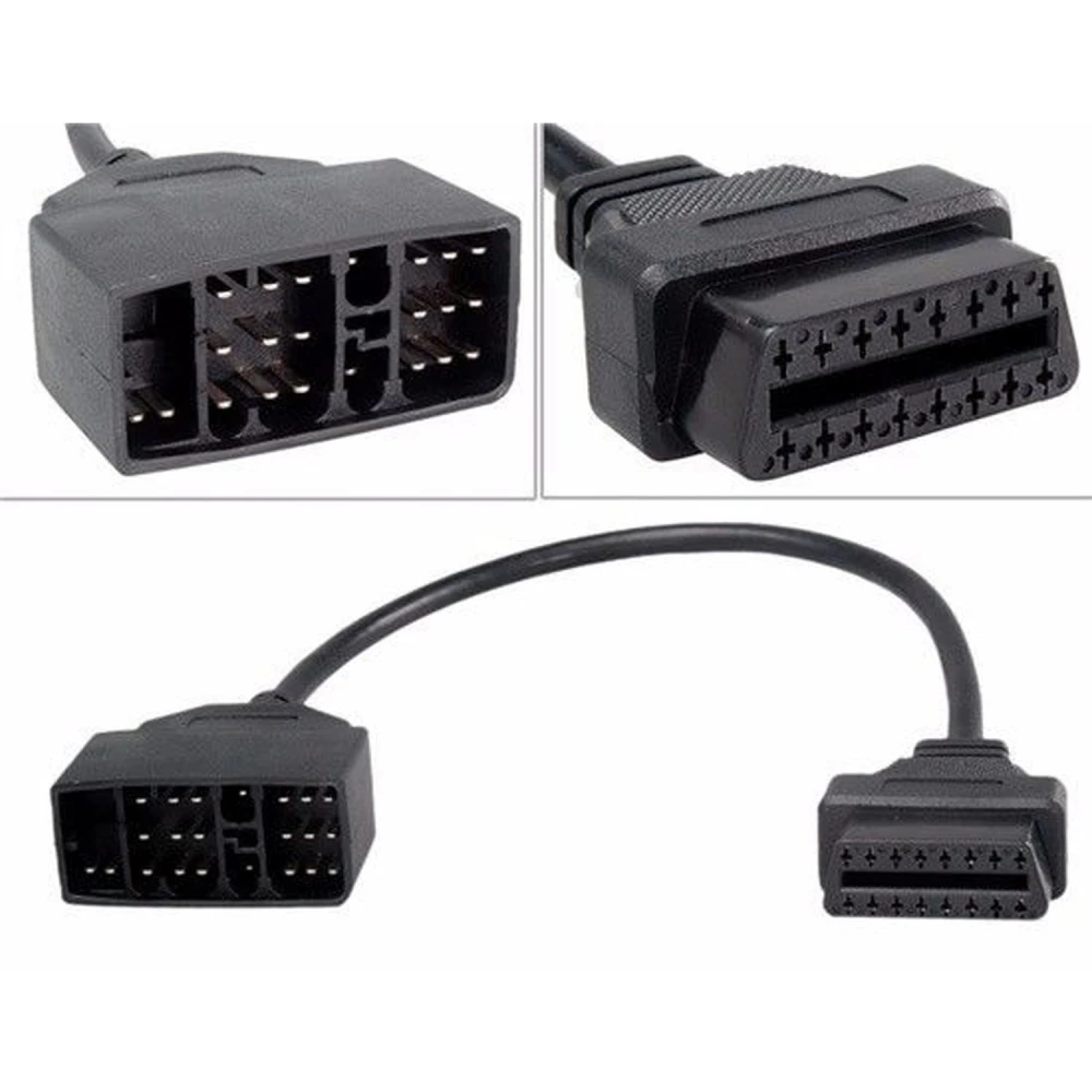 Toyota 22 pin na OBDII 16 pin adapter za auto dijagnostiku