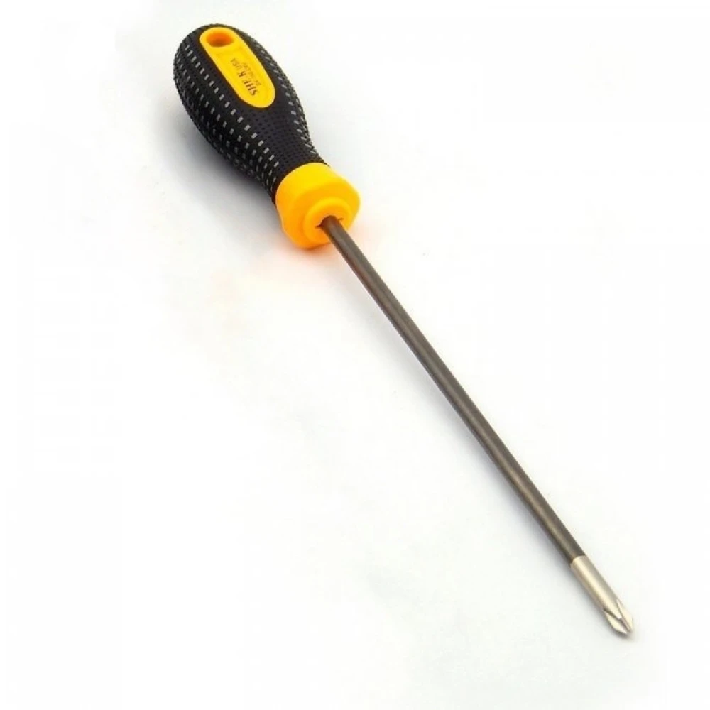 Herramienta para electrónica destornillador Philips 6mmx300mm con mango ergonómico
