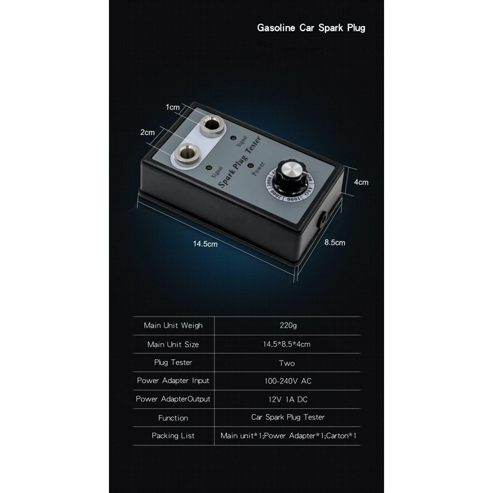 Tester svjećica s dva otvora za auto - TSX TOOL