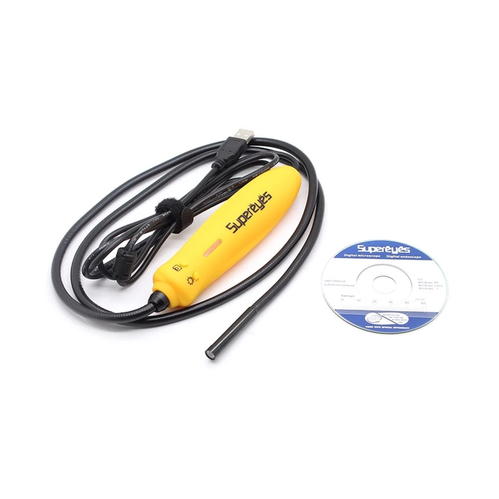 USB endoskop Supereyes N013j 7 mm i 50X, IP66