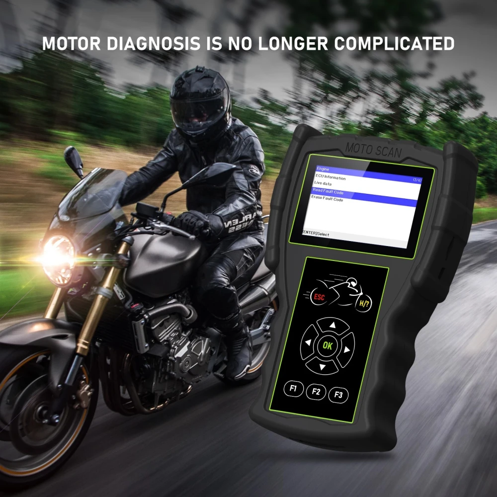 OBD dijagnostički skener za motocikle JDiag M100 Pro za KTM, Honda, Yamaha, Kawasaki, BMW