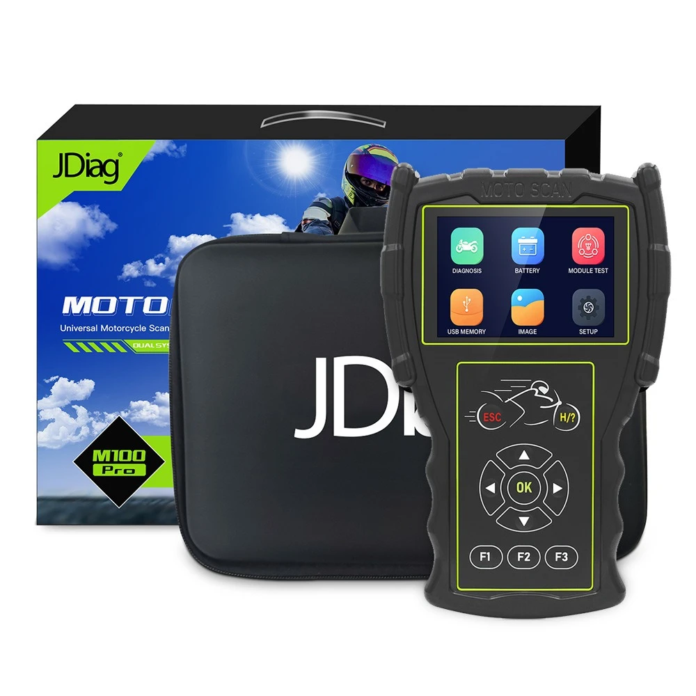 OBD dijagnostički skener za motocikle JDiag M100 Pro za KTM, Honda, Yamaha, Kawasaki, BMW