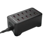 USB stanica za punjenje 10 priključaka s IQ Charge - 50W 12A, 2.4A po priključku