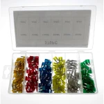 Mini fusibles coche en caja de almacenamiento TSX TOOL con 270 unidades