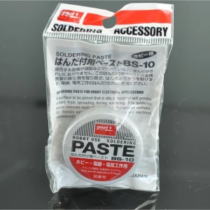 Flux Goot Bs-10: pasta za lemljenje za velike kabele i terminale