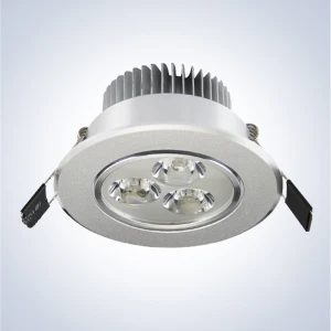 LED downlight 3W 3300K toplo svjetlo za učinkovitu rasvjetu i uštedu