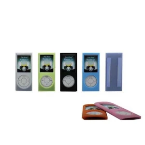 Ružasta silikonska maskica za iPod Nano 4G