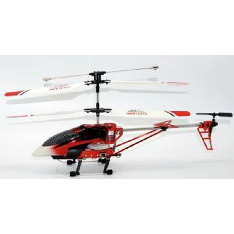 RC helikopter model M-1 V2 crvene boje s žiroskopom i 3 kanala