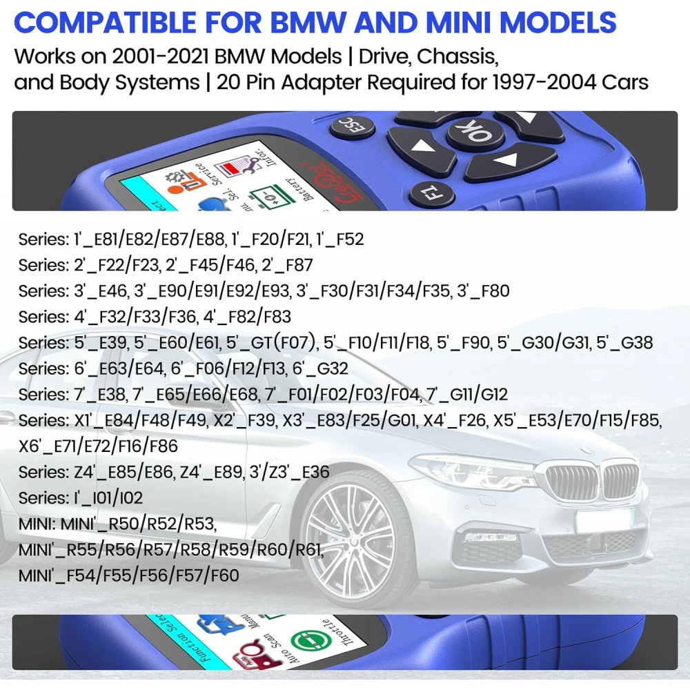 OBD2 dijagnostički alat BMW Creator C420 za BMW i Mini s naprednim funkcijama