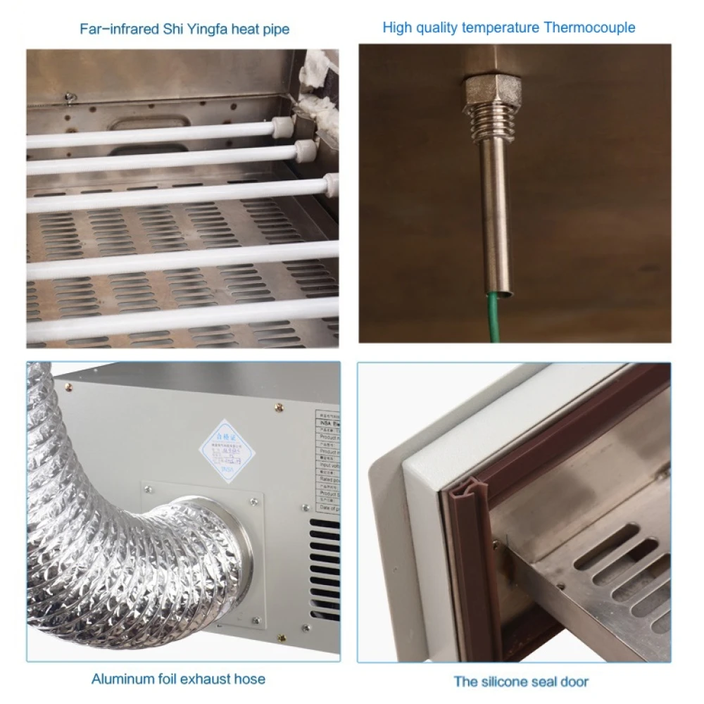 INSA M962D infracrvena reflow pećnica s automatskom kontrolom