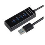 USB 3.0 hub s 4 priključka, prekidačem i velikom brzinom za PC i Mac