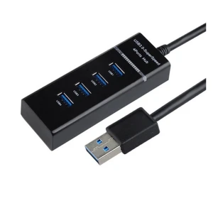 satkit USB 3.0 hub s 4 priključka, prekidačem i velikom brzinom za PC i Mac