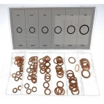 Set 110 bakrenih brtvi u više mjera za popravak i auto