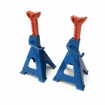 Set od 2 Stalka za Vozila 12 Tona s Dvostrukom Sigurnošću — Podesivi Čelični Stalci 46-76 cm za Automobil, Kombi, Kamion i Strojeve TSX TOOL