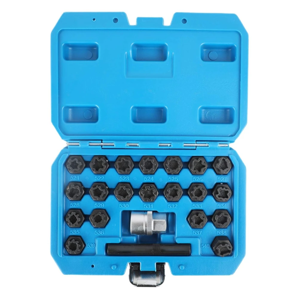 Set od 22 antikorozivna ključa za felge kompatibilna s VAG vozilima