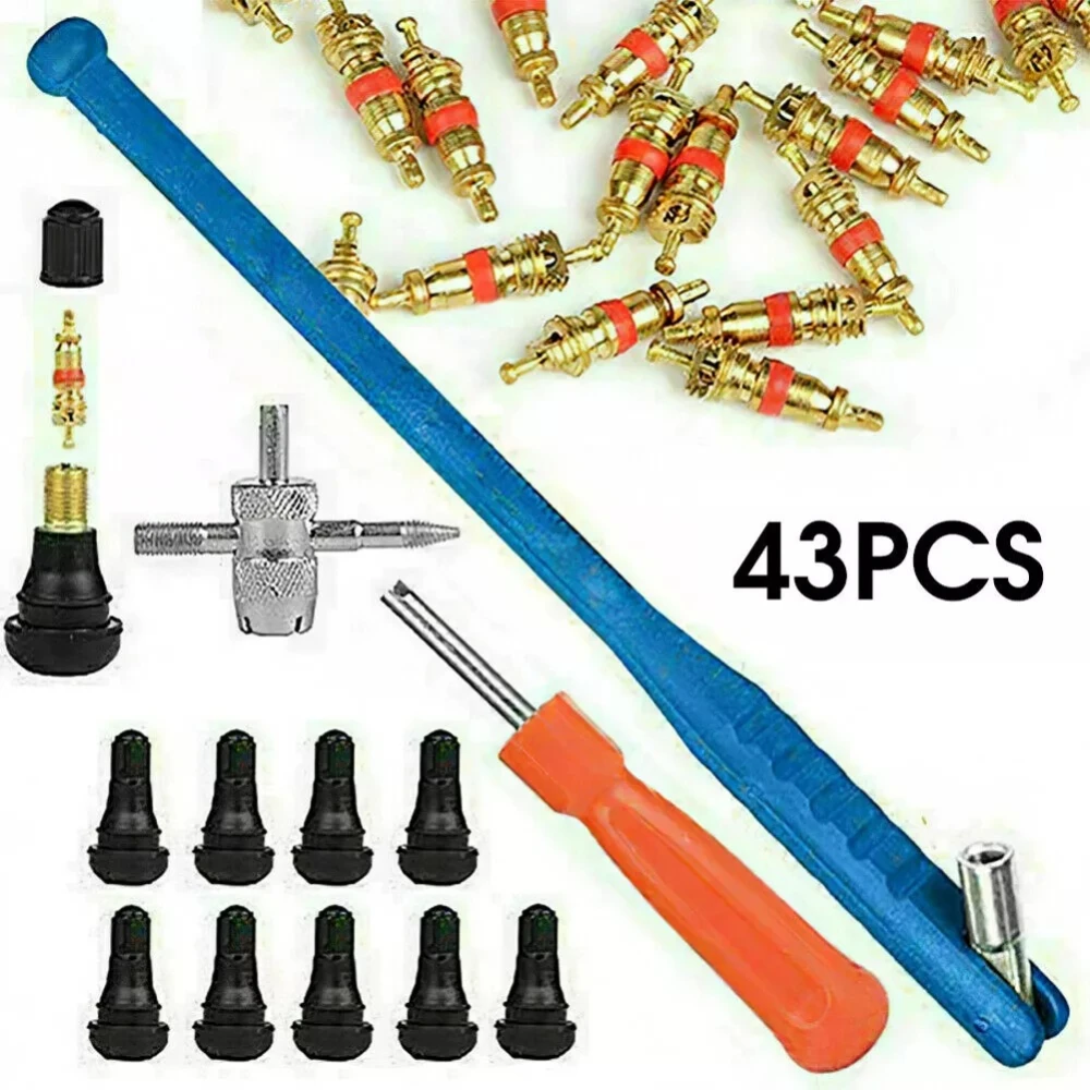 Set alata za popravak guma i izvlačenje ventila TSX TOOL 43 kom