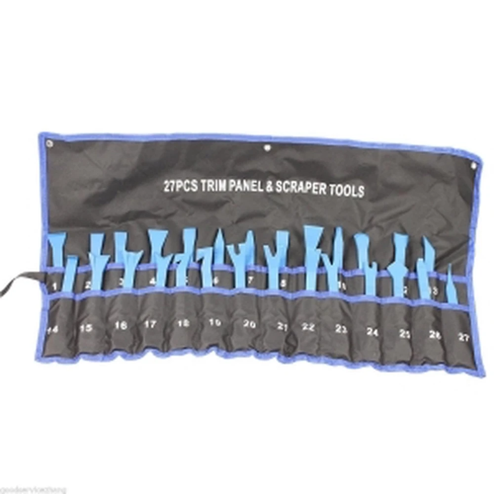 Set 27 dijelova alata za skidanje obloga vrata, lajsni i ratkapa TSX TOOL