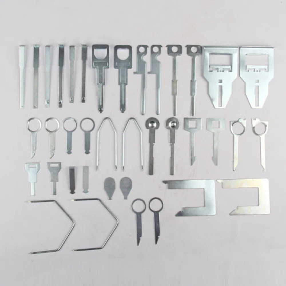 Kit profesional TSX TOOL para extracción de radios y sistemas de audio de coche