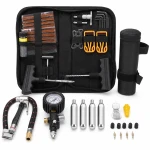 Kit za Popravak Probušenih Guma Motor Bicikl 81 Dijelova Čepovi Probijač Tubeless