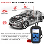 Konnwei KW350 dijagnostički skener za potpuni sustav VW Audi Seat Skoda