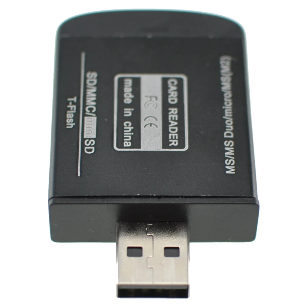 USB 2.0 čitač memorijskih kartica sve u jednom za Micro SD, MMC, SDHC, TF i M2