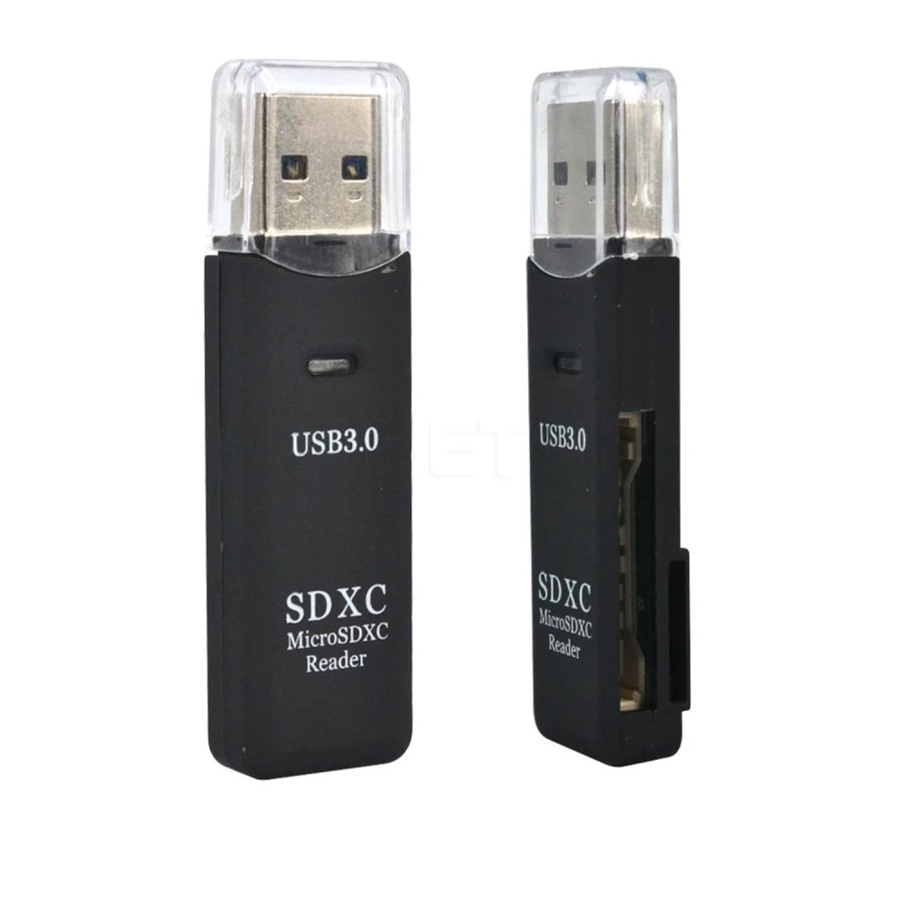 USB 3.0 čitač kartica za SD, SDXC, MicroSD i MicroSDXC, kompatibilan sa svim sustavima